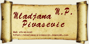Mlađana Pivašević vizit kartica